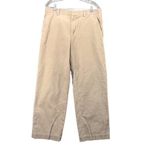 Banana Republic Corduroy Straight Mens Pants 33x30 Tan 100% Cotton